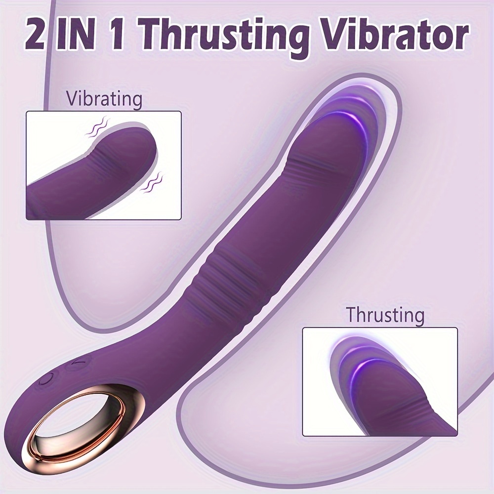 Rechargeable Vibrator – 10 Intense Vibration and Stimulation Modes,, For Female Couples